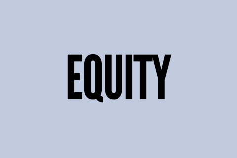 grey background reading equity